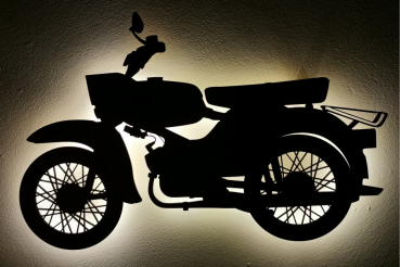 Simson Habicht Wandbild