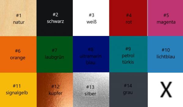 Personalisiertes Traktor Wandbild mit LED Beleuchtung