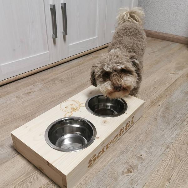 Doppel Hundebar aus Holz